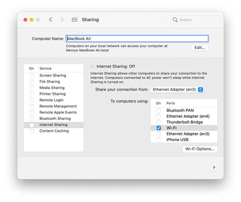 Create a free WiFi hotspot on your Mac or Windows.